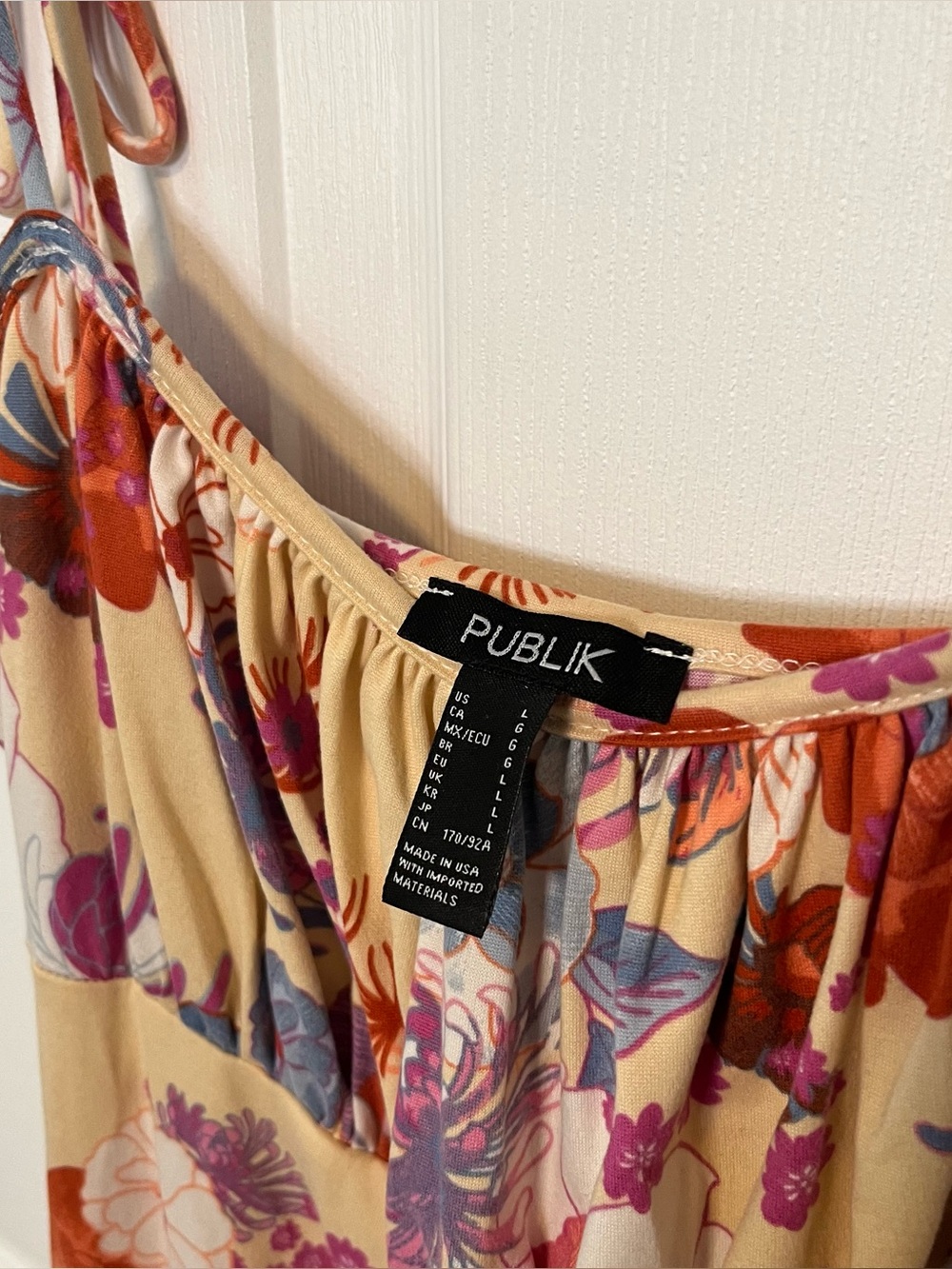 ✧･ﾟmulti-colored floral mini dress - Picture 3 of 6